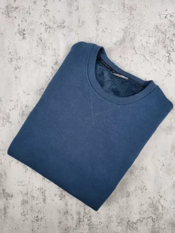 Sweat Eddie Bauer bleu marine fourré – Taille L Homme