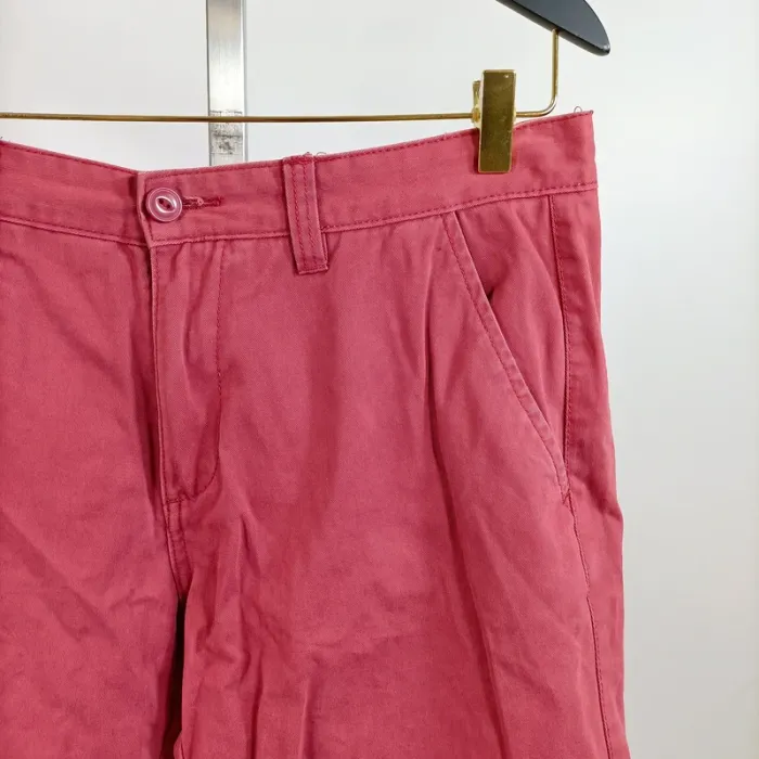 Short chino rose framboise In Extenso T32 (équiv. 40 EU), 100% coton, poches italiennes A866 - photo numéro 2