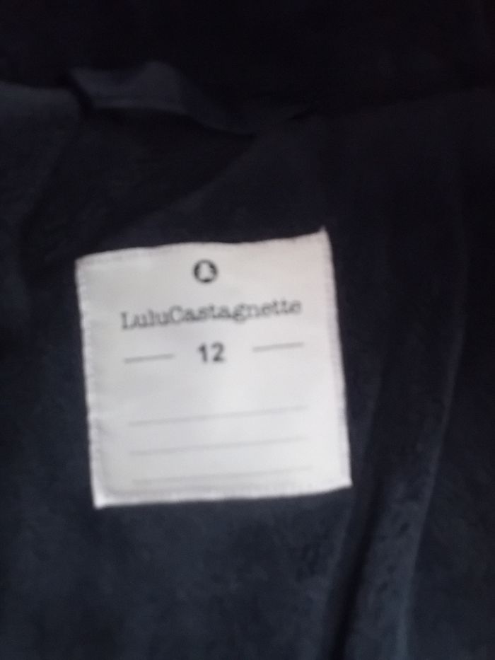 Manteau lulu castagnette en très bon état 12ans - photo numéro 8