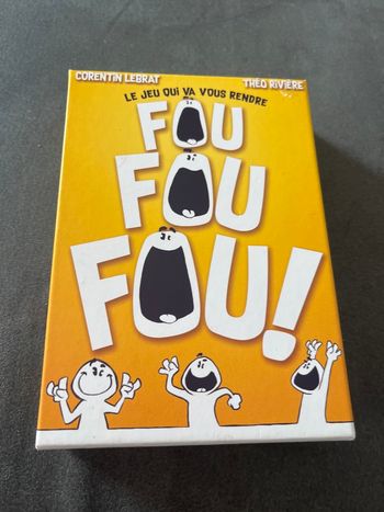 Jeu fou fou fou kyf éditions 