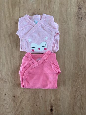 Lot de 2 body manches longues