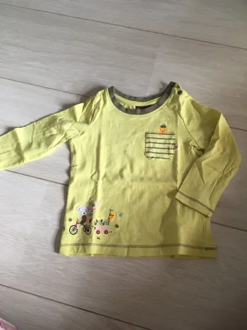 T-shirt manches longues 18 mois sergent major