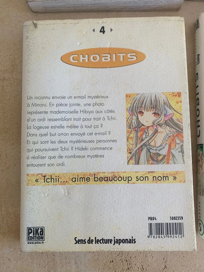 Lot 6 mangas Chobits tome 1 à 6 - photo numéro 5