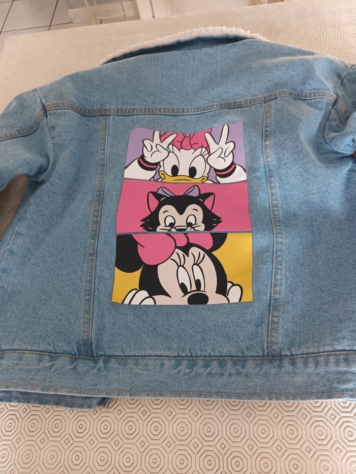 Veste en jean 12 ans minnie kiabi - photo numéro 2