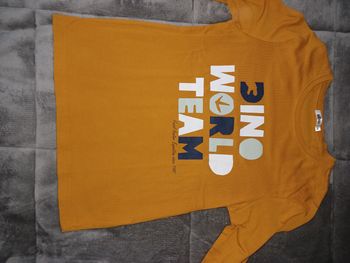 Tee-shirt manches longues garçon gemo taille 10 ans 