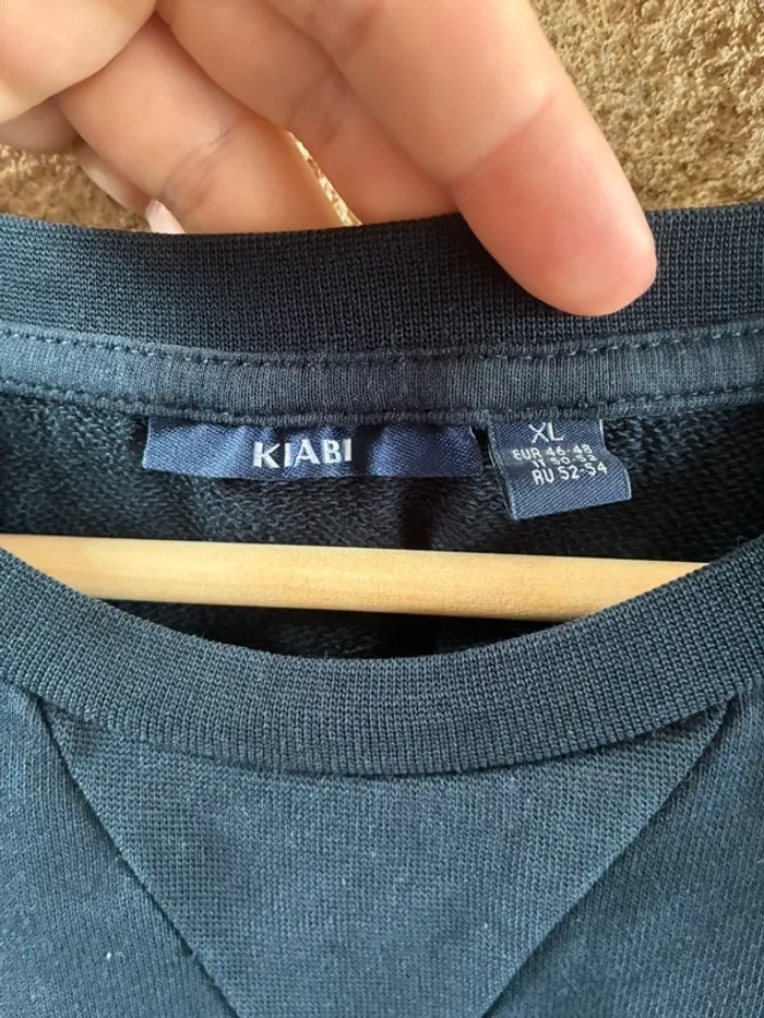 Robe pull bleu marine - photo numéro 3