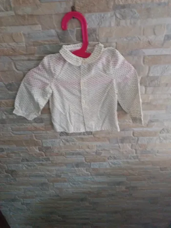 Chemise à fleurettes 18M