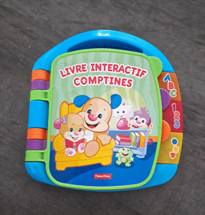 Livre interactif Fisher Price