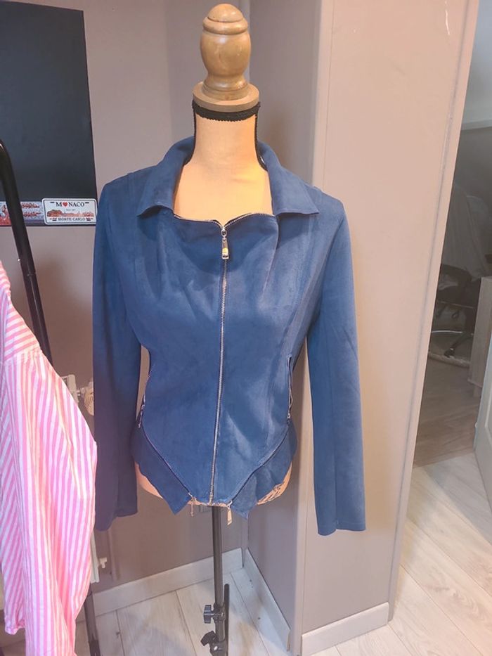 Veste suédine - photo numéro 2