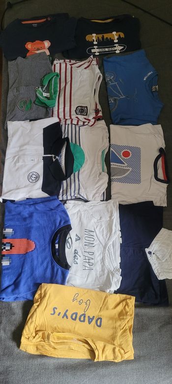 Lot tee-shirts manche longue 3ans/36mois