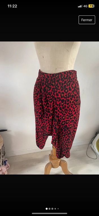Jupe léopard Zara