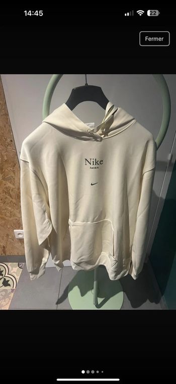 Pull à capuche Nike Swoosh taille L neuf