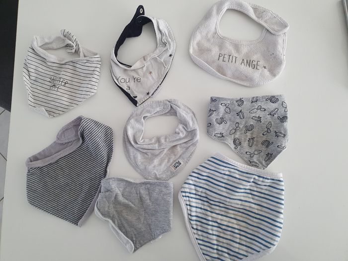 Lot bavoirs bébé - photo numéro 2