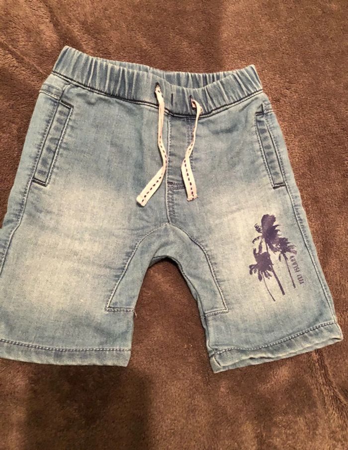 Short bermuda en jean fille jean 12 mois