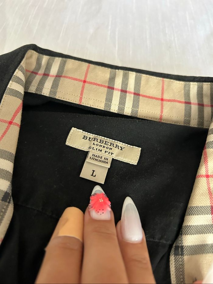 Chemise burberry noir - photo numéro 3