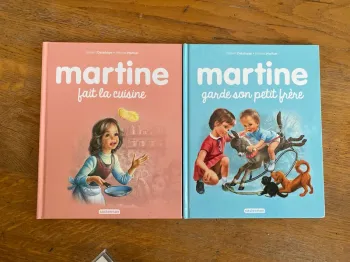 Lot de 2 livres Martine