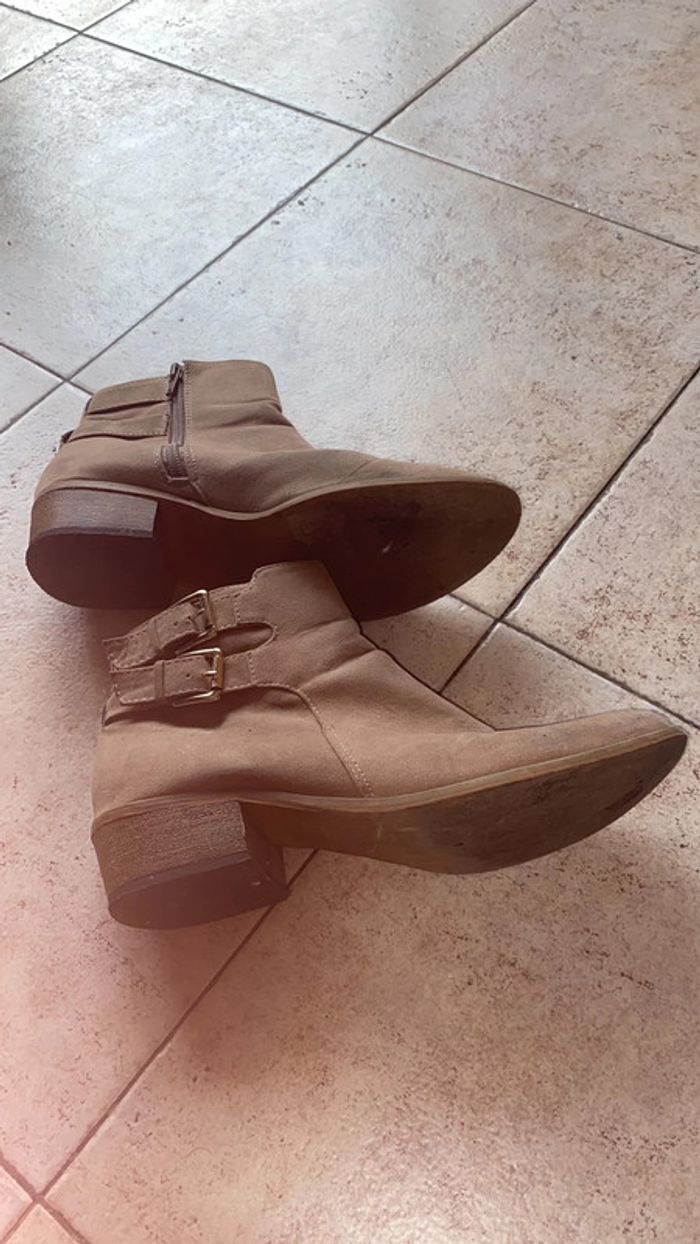 Bottines beige in extenso 38 - photo numéro 7
