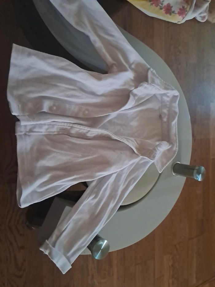 Veste blanche 24 mois