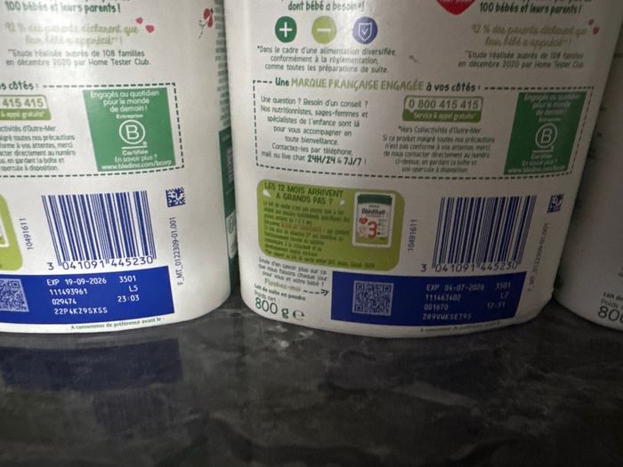 Lait en poudre 6 à 12mois - photo numéro 2