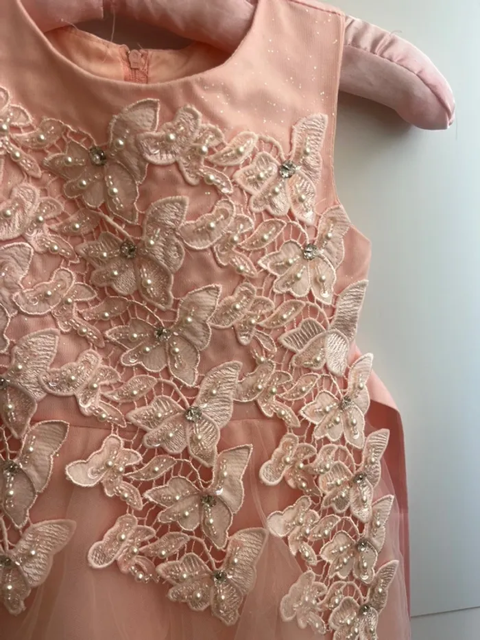 Robe de cérémonie 6ans rose tulle 🩷 - photo numéro 3