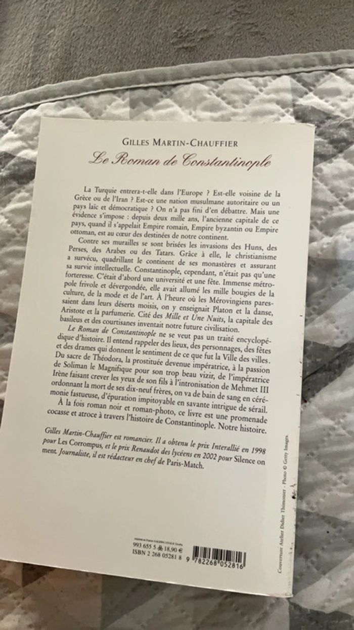 # le roman de Constantinople Gilles Martin Chauffier. M - photo numéro 3