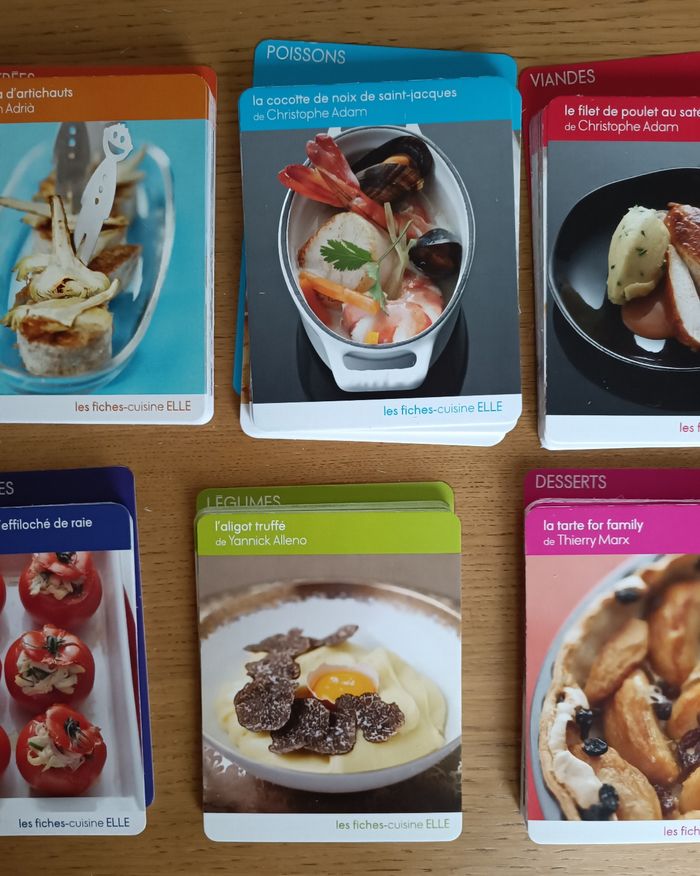 Coffret Elle " 150 recettes faciles des grands chefs " recette cuisine - photo numéro 7