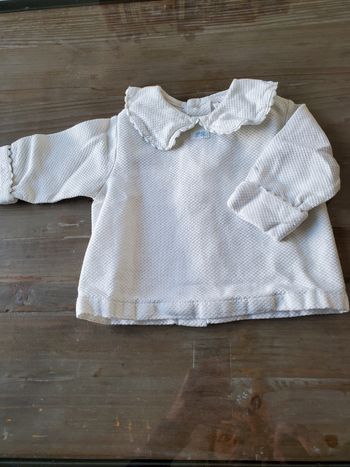 T-shirt manche longue 6 mois Petit Bateau