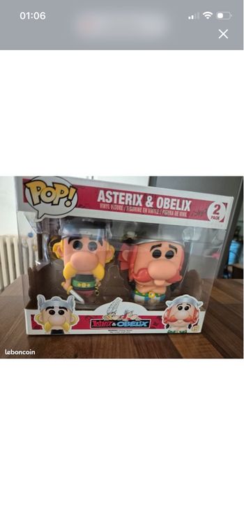 Funko Pop duo Collector Asterix et Obelix