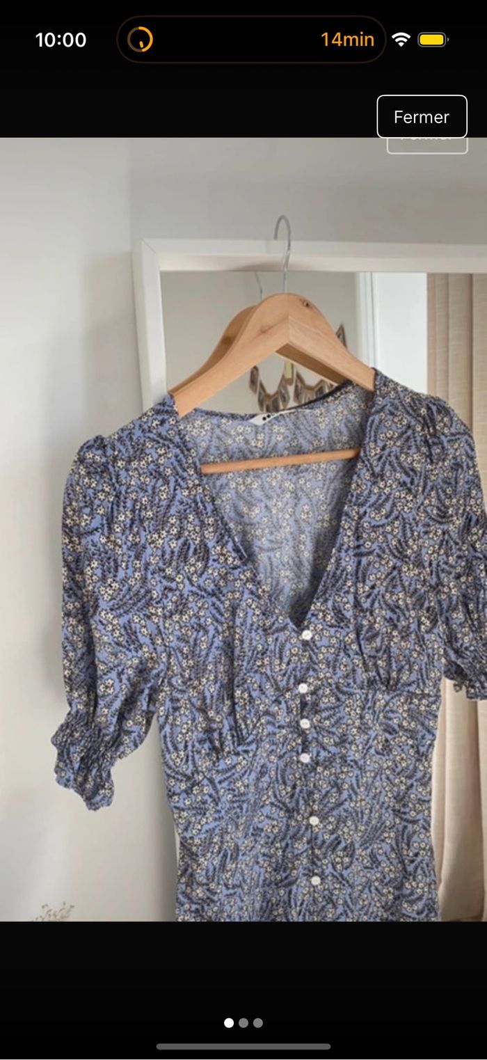 Robe fleurie