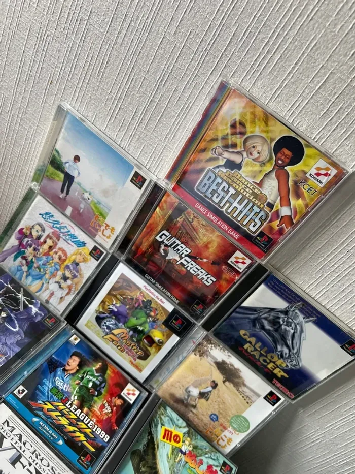 Gros lot de jeux PS1 import Japon - photo numéro 5