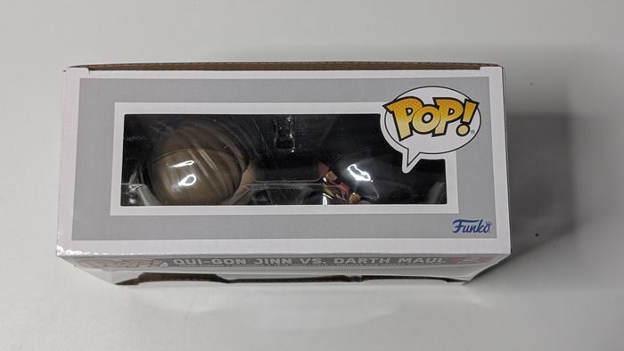 [Funko pop] Figurine Star Wars Qui-Gon Jinn vs. Darth Maul Exclu 2 pack - photo numéro 2