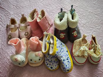 Lot chaussures bébé 0 à 6 mois