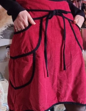 Jupe velour taille 42 marque Coline