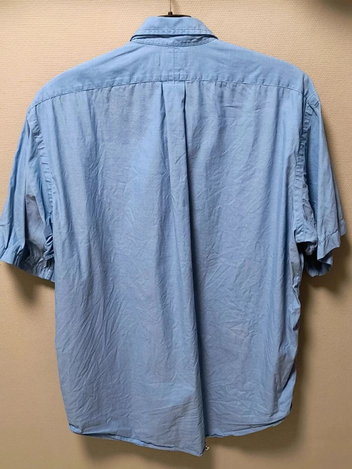 🌟 Chemise Ralph Lauren vintage bleu clair Yarmouth manches courtes – Style intemporel 🌟 - photo numéro 8