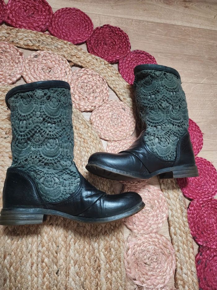 Bottines Bunker dentelle - photo numéro 5