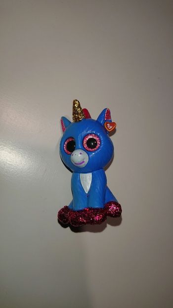 Figurine licorne bleu 