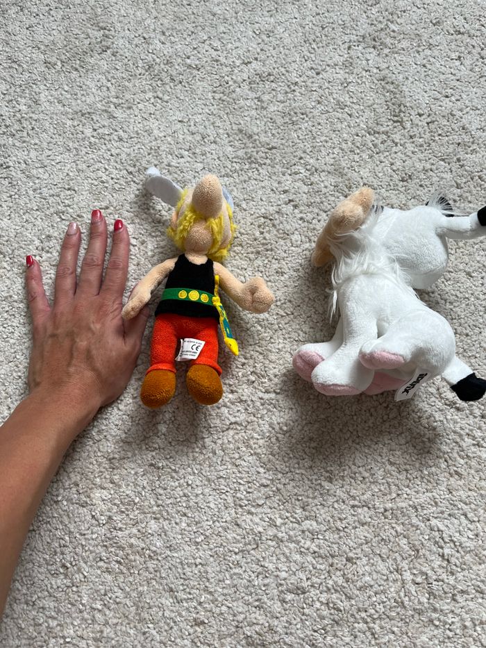 Lot de 2 peluches - asterix