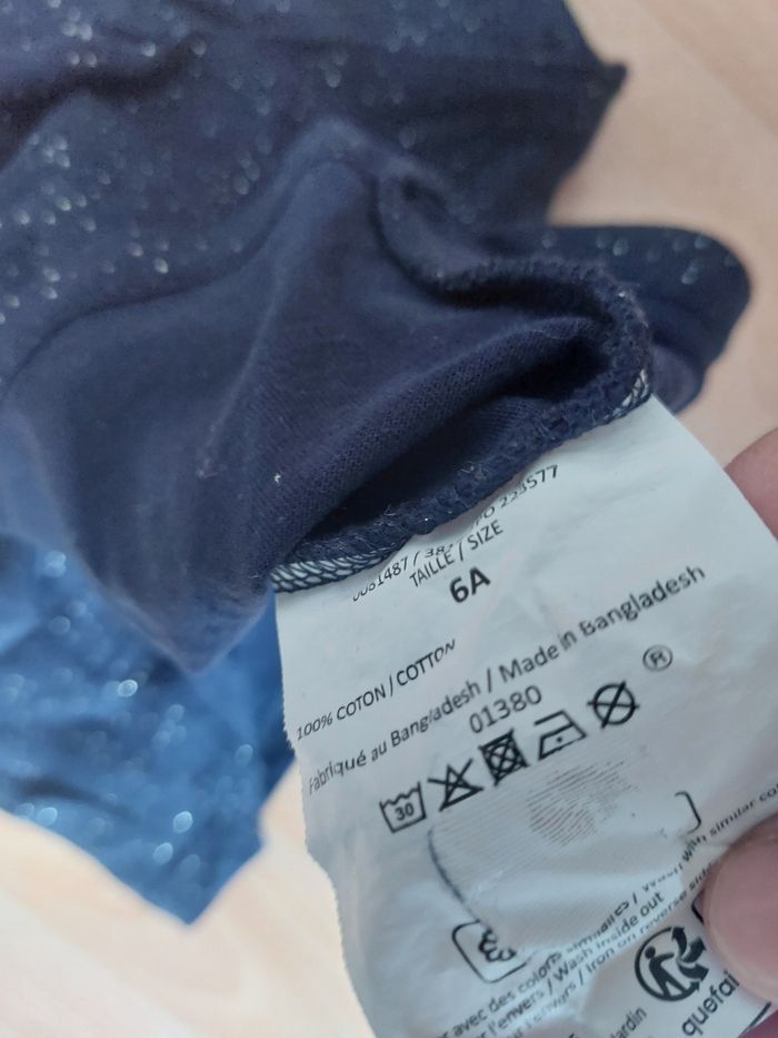 Tee-shirt ML bleu marine - photo numéro 4