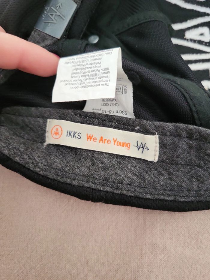 Casquette ikks tbe 8/10 ans - photo numéro 5