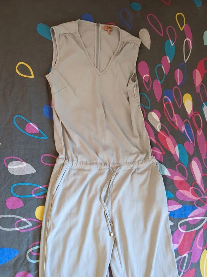Combinaison pantalon grise taille 38 - photo numéro 2