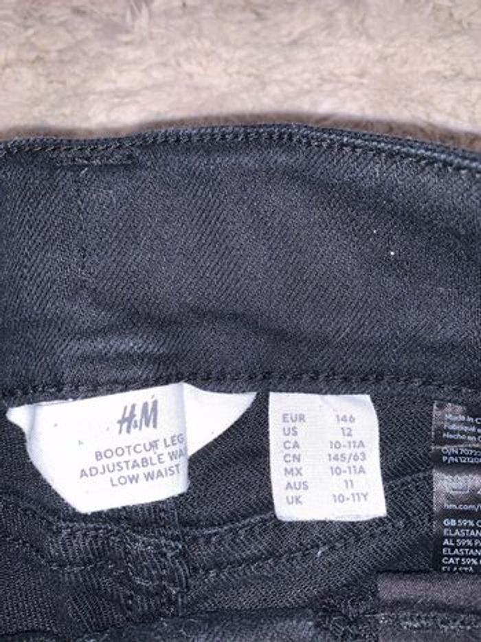 Pantalon pattes d’éléphants strech h et m 12 ans - photo numéro 2