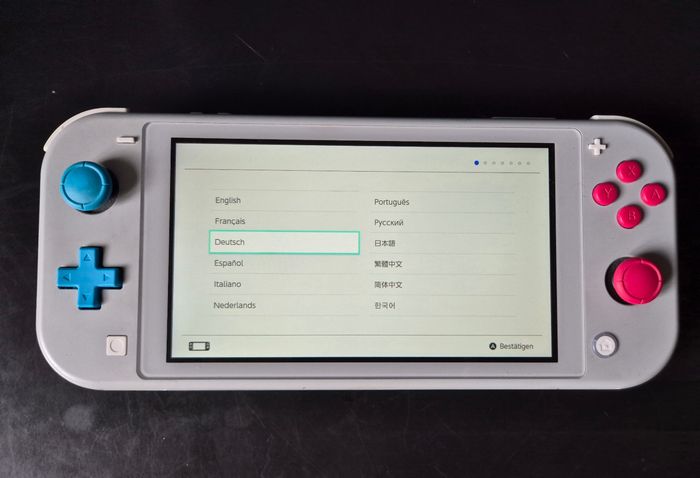 Nintendo Switch Lite Pokémon Zacian & Zamazenta loose - photo numéro 5