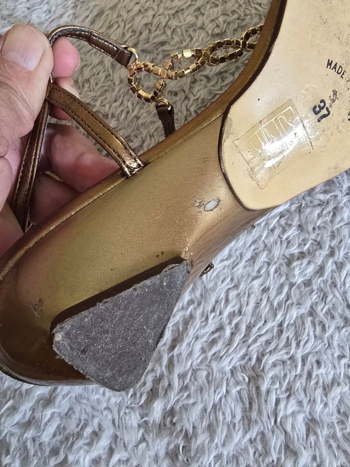 Sandales 🍒vintage 2000 San marina🍒 pointure 37 non négociable - photo numéro 7