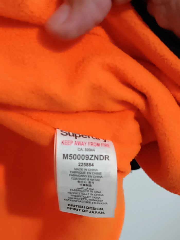 Blouson Superdry Couleur Noir Taille XS - photo numéro 2