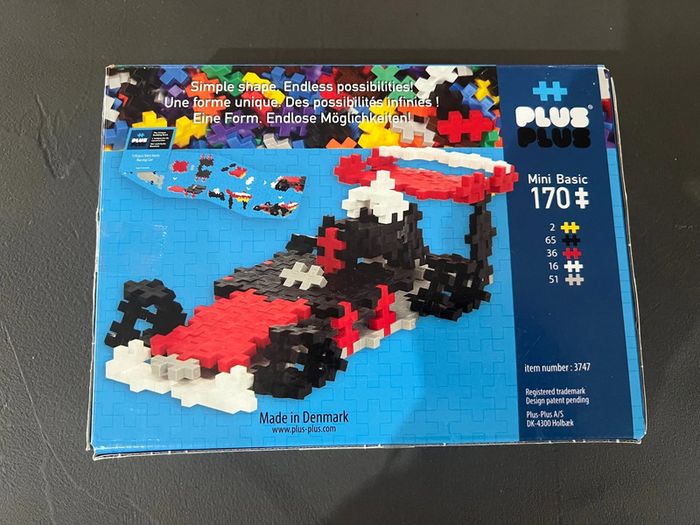 Plus-Plus - Boîte de 170 Pièces Jeux de Construction réf 3747 - photo numéro 2