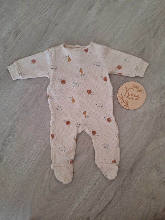 Pyjama en coton épais mixte