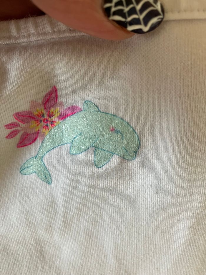 2 débardeurs sous vêtement fille 6 ans DPAM - photo numéro 7