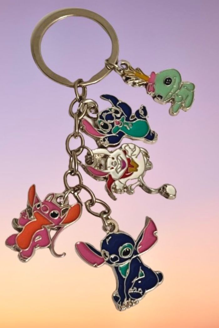 Porte-clés Stitch (multi-personnages)