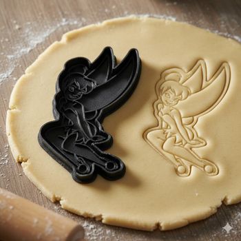 Emporte-pièce Fée Clochette pour biscuits et pâtisseries créatives