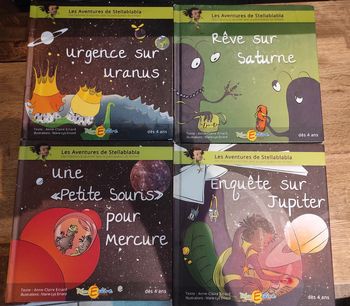 Lot de 4 livres Stellablabla